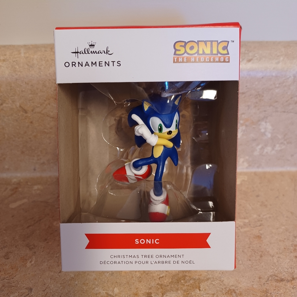 Hallmark Sonic the Hedgehog Ornament NEW in Box!